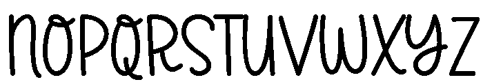 Candies Honeymoon Script Font UPPERCASE