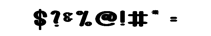 Candle Halloween Font OTHER CHARS
