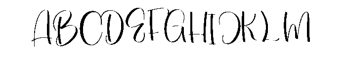 Candleday Font UPPERCASE