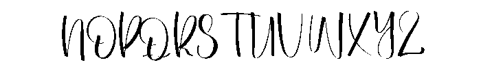 Candleday Font UPPERCASE