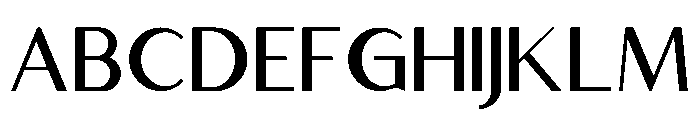 Candramaya Font UPPERCASE