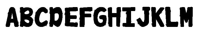Candy Army Green Ver1 Font UPPERCASE