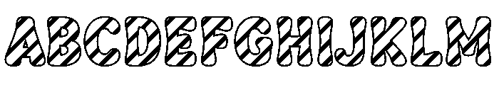 Candy Aroma Regular Font UPPERCASE