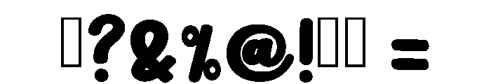 Candy Beans Regular Font OTHER CHARS