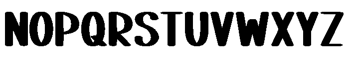Candy Bloom Regular Font UPPERCASE