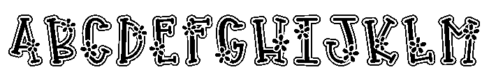 Candy Blossom Font UPPERCASE