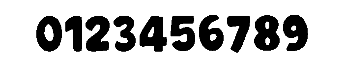 Candy Bold Regular Font OTHER CHARS