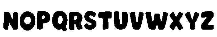 Candy Bold Regular Font LOWERCASE