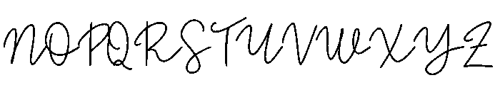Candy Christmas Script Font UPPERCASE