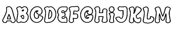 Candy Dream Font UPPERCASE