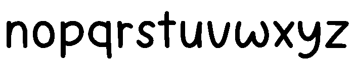 Candy Dreams Font LOWERCASE