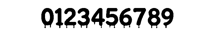 Candy Drip Font OTHER CHARS