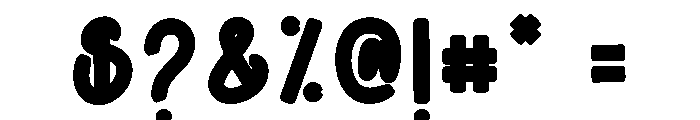 Candy Forever Font OTHER CHARS