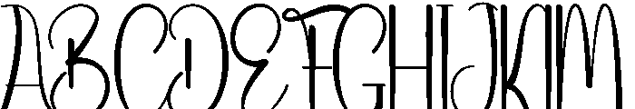 Candy Fruit Font UPPERCASE