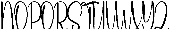Candy Fruit Font UPPERCASE