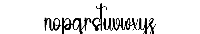 Candy Fruit Font LOWERCASE