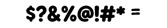 Candy Groove Font OTHER CHARS