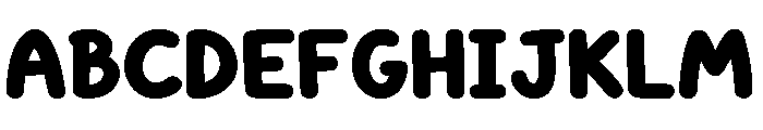 Candy Groove Font UPPERCASE