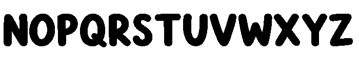 Candy Groove Font UPPERCASE