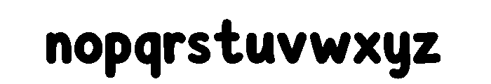 Candy Groove Font LOWERCASE