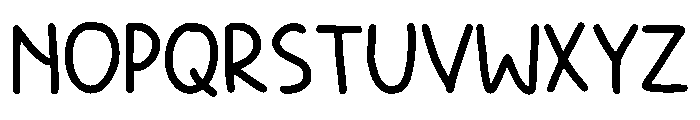 Candy Gulali Regular Font UPPERCASE