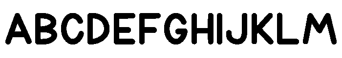 Candy Hatch Regular Font UPPERCASE