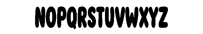 Candy Hug Font UPPERCASE
