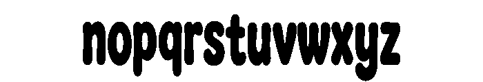 Candy Hug Font LOWERCASE