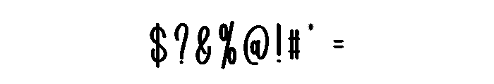 Candy Light Font OTHER CHARS