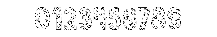 Candy Love Puffy Font OTHER CHARS