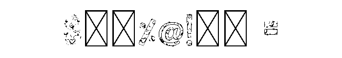 Candy Love Puffy Font OTHER CHARS