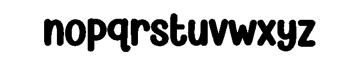 Candy Lucky Font LOWERCASE