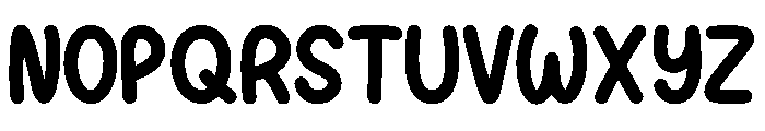 Candy Melt Regular Font UPPERCASE