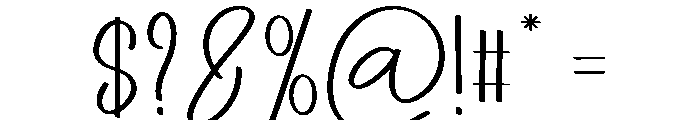 Candy Newyear Font OTHER CHARS