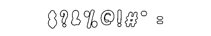 Candy Planner Font OTHER CHARS