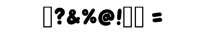 Candy Poppins Regular Font OTHER CHARS