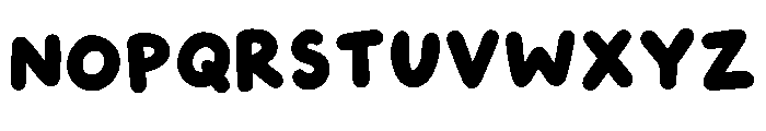 Candy Poppins Regular Font LOWERCASE