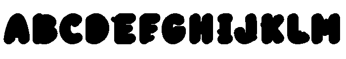 Candy Puff Font UPPERCASE