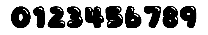 Candy Soda Shine Font OTHER CHARS