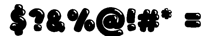 Candy Soda Shine Font OTHER CHARS