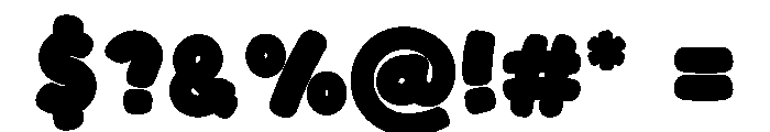 Candy Soda Font OTHER CHARS