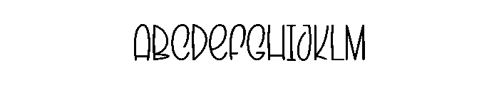 Candy Stacked Font UPPERCASE