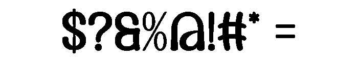 Candy Starry Regular Font OTHER CHARS