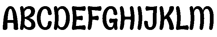 Candy Starry Regular Font UPPERCASE