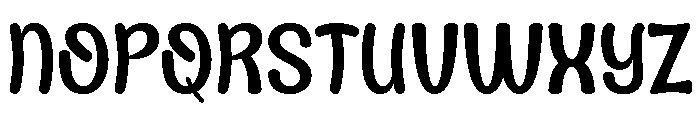 Candy Starry Regular Font LOWERCASE