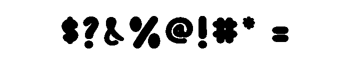 Candy Street Font OTHER CHARS