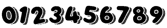 Candy Stripe Bubble Regular Font OTHER CHARS