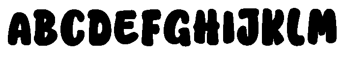 Candy Sweetie Regular Font UPPERCASE