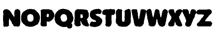 Candy Wave Stripes Font UPPERCASE