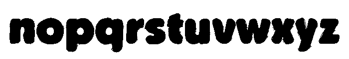 Candy Wave Stripes Font LOWERCASE